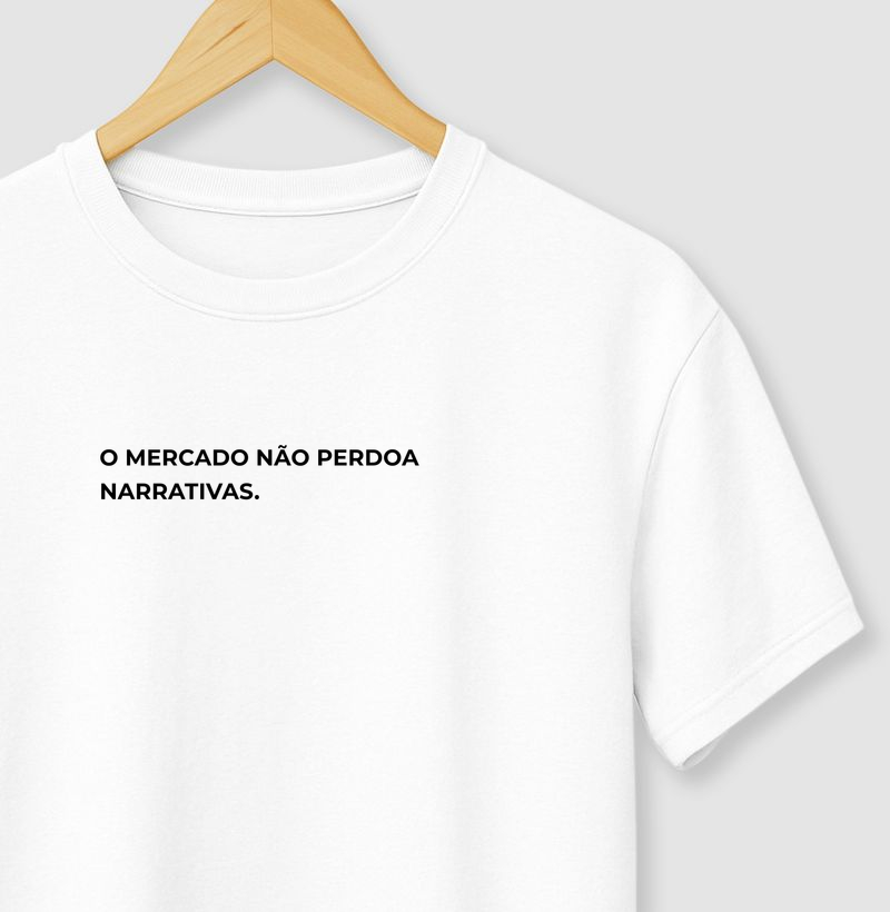 O mercado não perdoa narrativas.