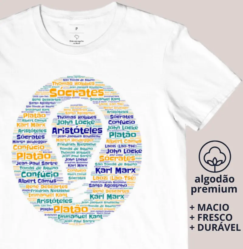 Camiseta Filósofos