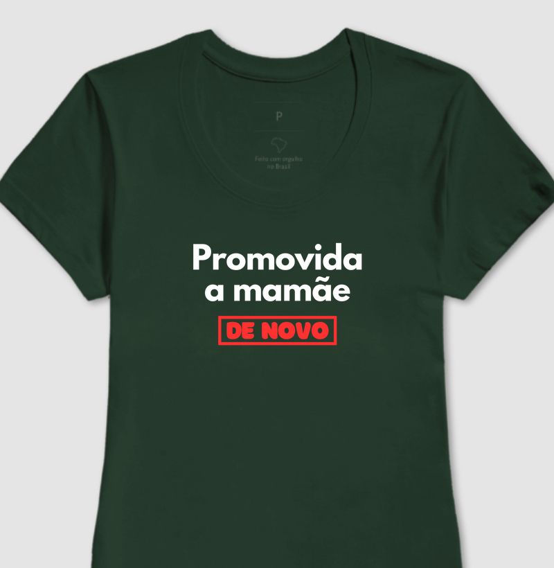 Promovida a mamãe de novo