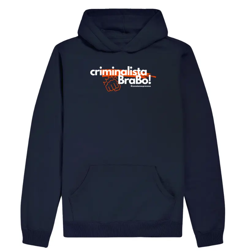 moletom hoodie slim CRIMINALISTA BRABO