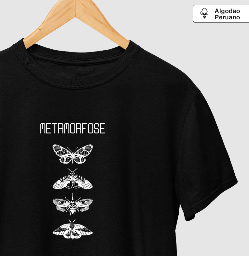 Camiseta feminina - Metamorfose