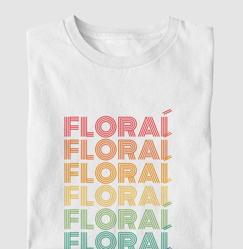 Floraí Letreiro Retrô