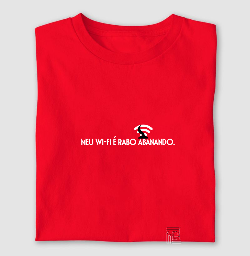 Meu Wi-Fi é rabo abanando.
