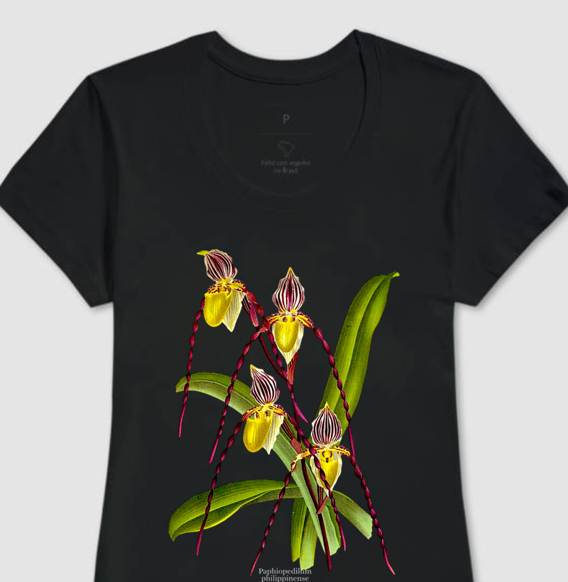 Camiseta Feminina Paphiopedilum philippinense