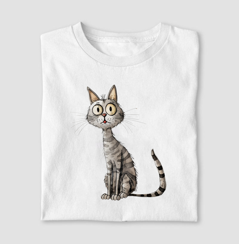 Gato Egyptian Mau aquarela