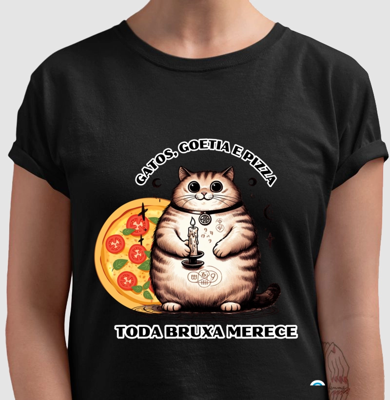 Gatos, goetia e pizza