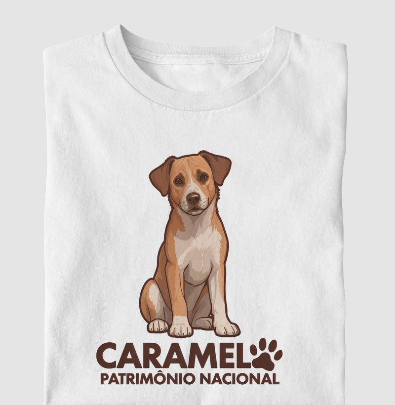 Camiseta OMD - Caramelo Patrimônio Nacional