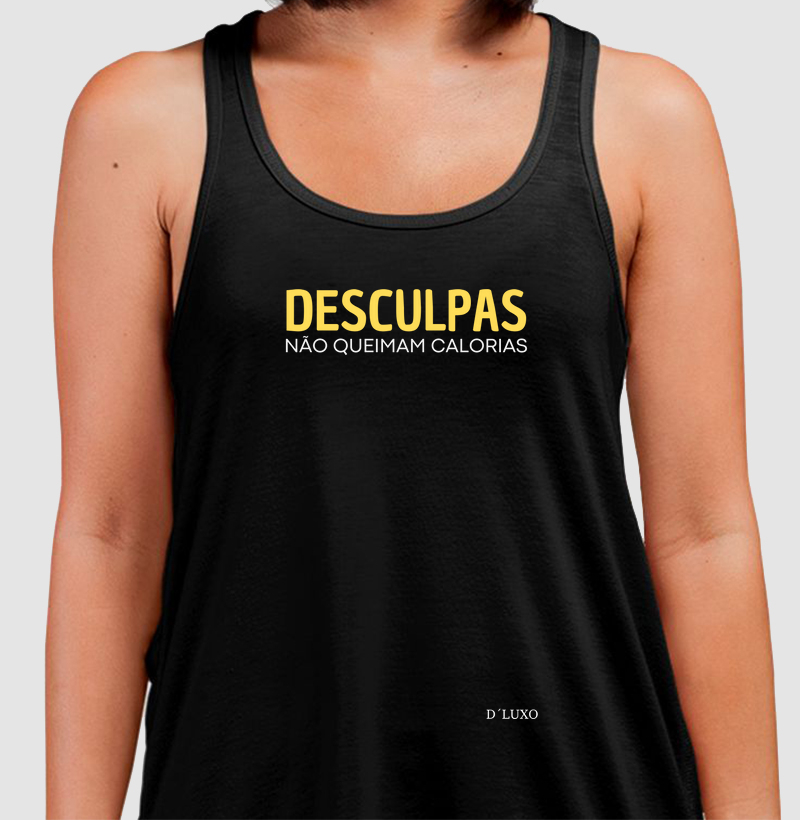 Desculpas não queimam calorias