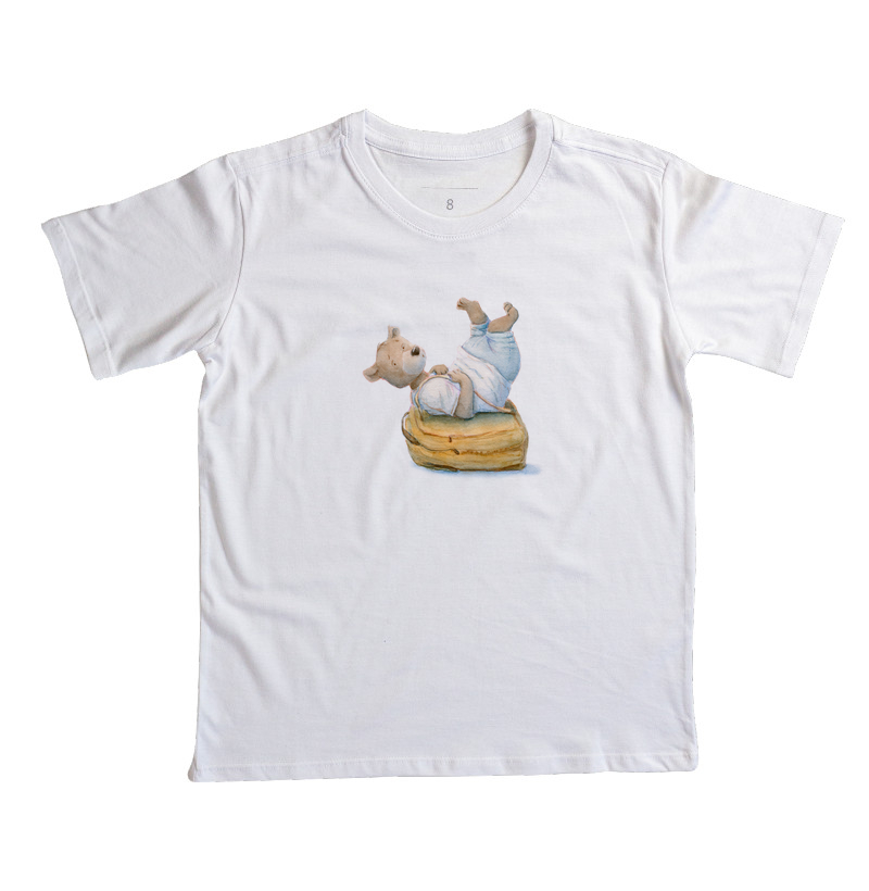 Camiseta Infantil Mochila Pesada