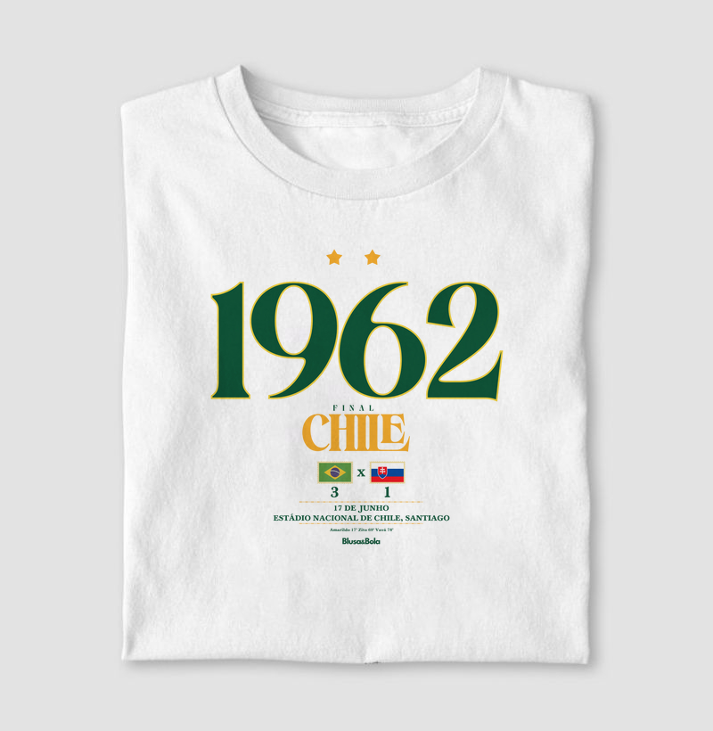 Camiseta Final da Copa 1962
