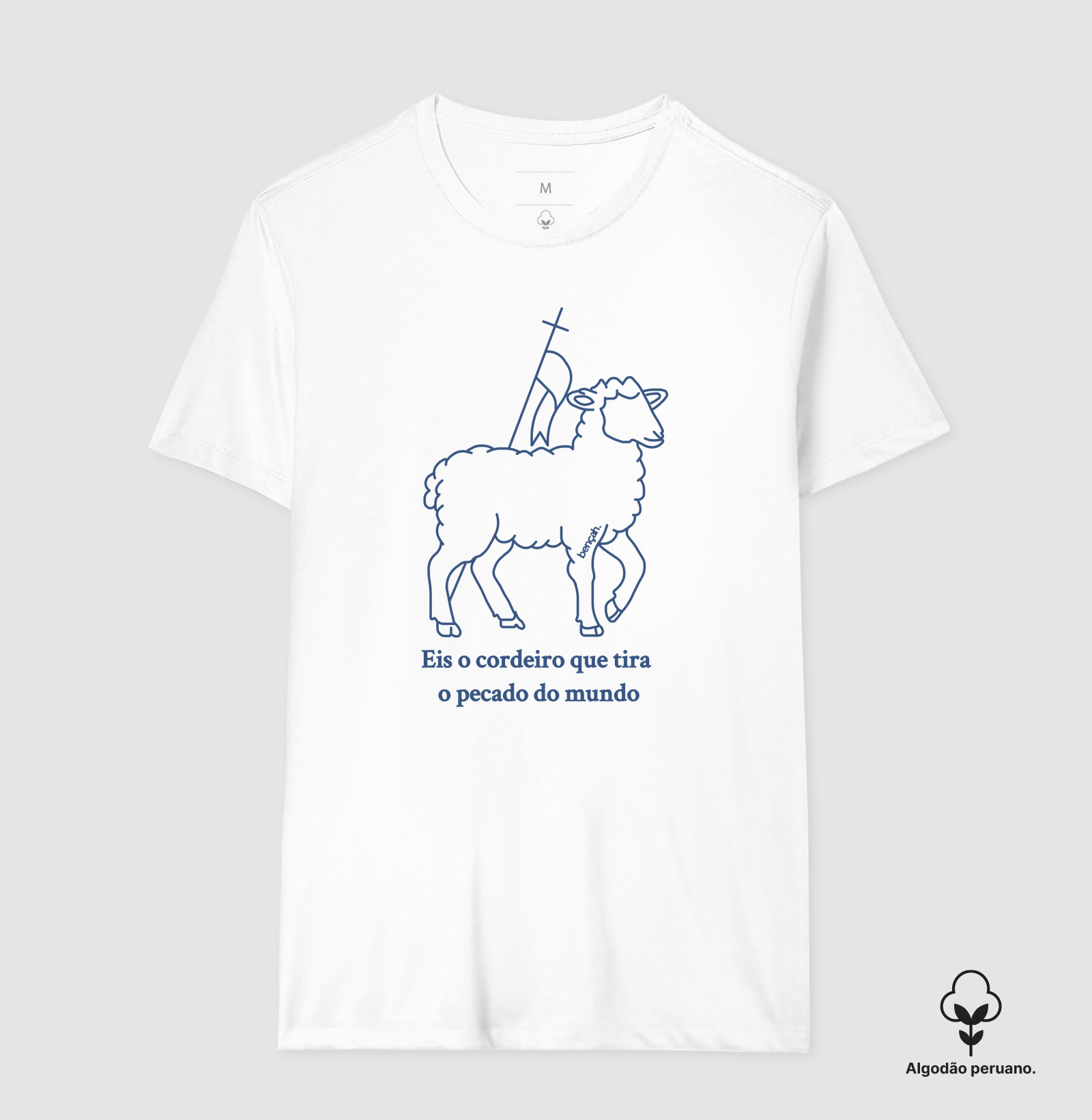 Camiseta Algodão Peruano Cordeiro