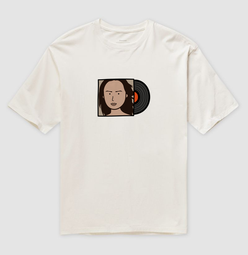 Camiseta Oversized Inspiração Sade