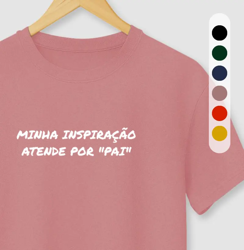 Minha inspiração atende por "pai"