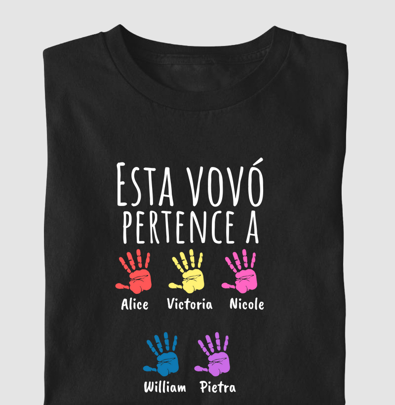 Esta vovó pertence a Alice, Victoria, Nicole, William e Pietra