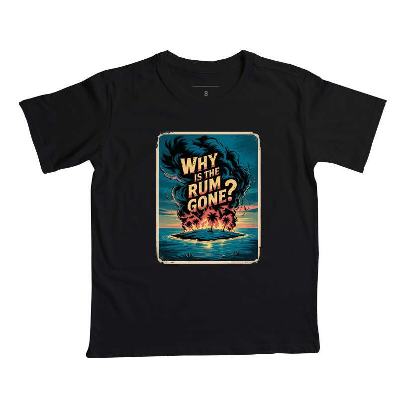 Why is the rum gone?