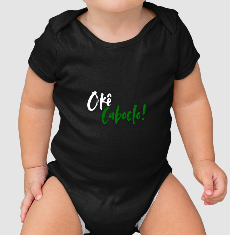 Caboclo - Saudação - Body Preto