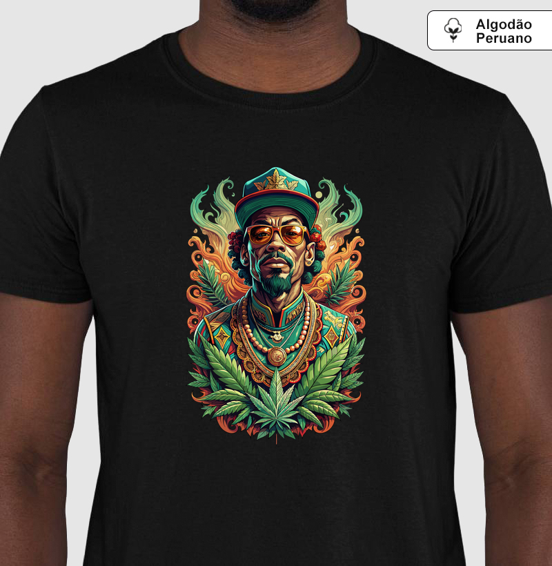 Camiseta Algodão Peruano Royal Green King