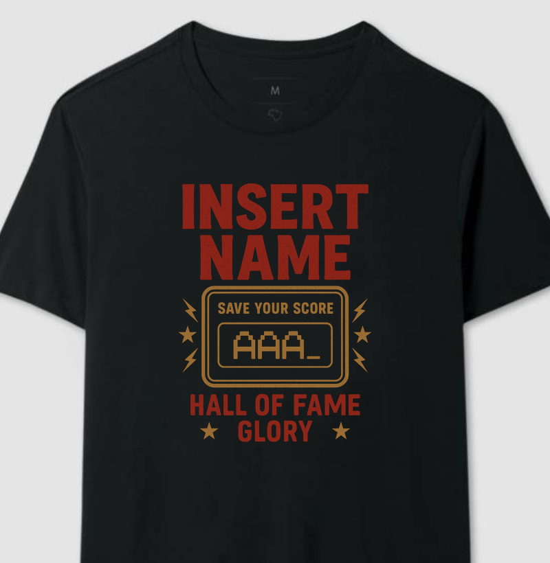 Insert Name Arcade Series