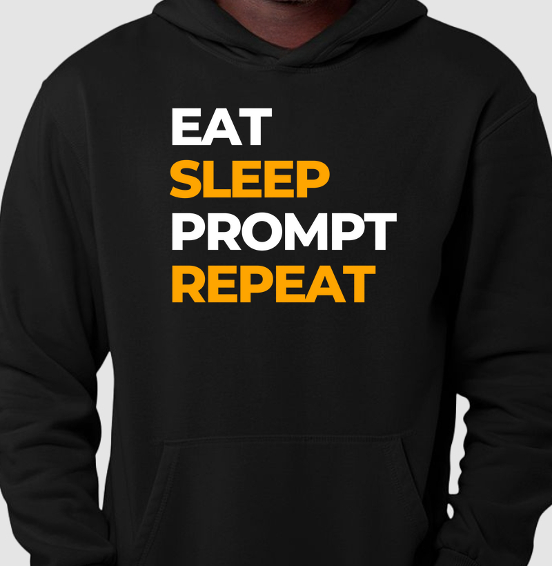 Rotina Eat, Sleep, Prompt, Repeat