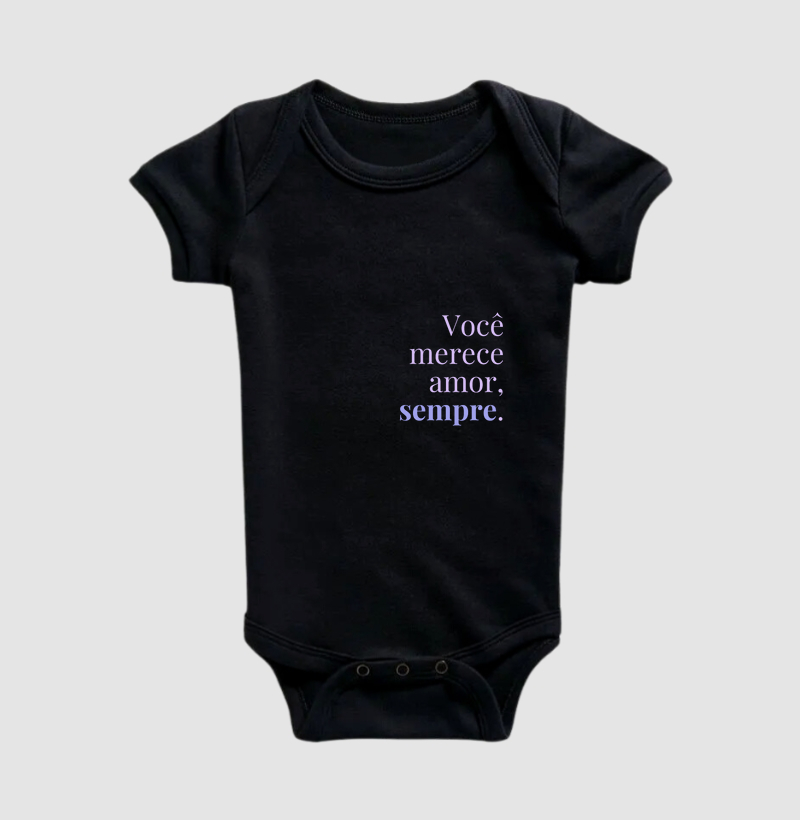 Peça "Você merece amor, sempre"