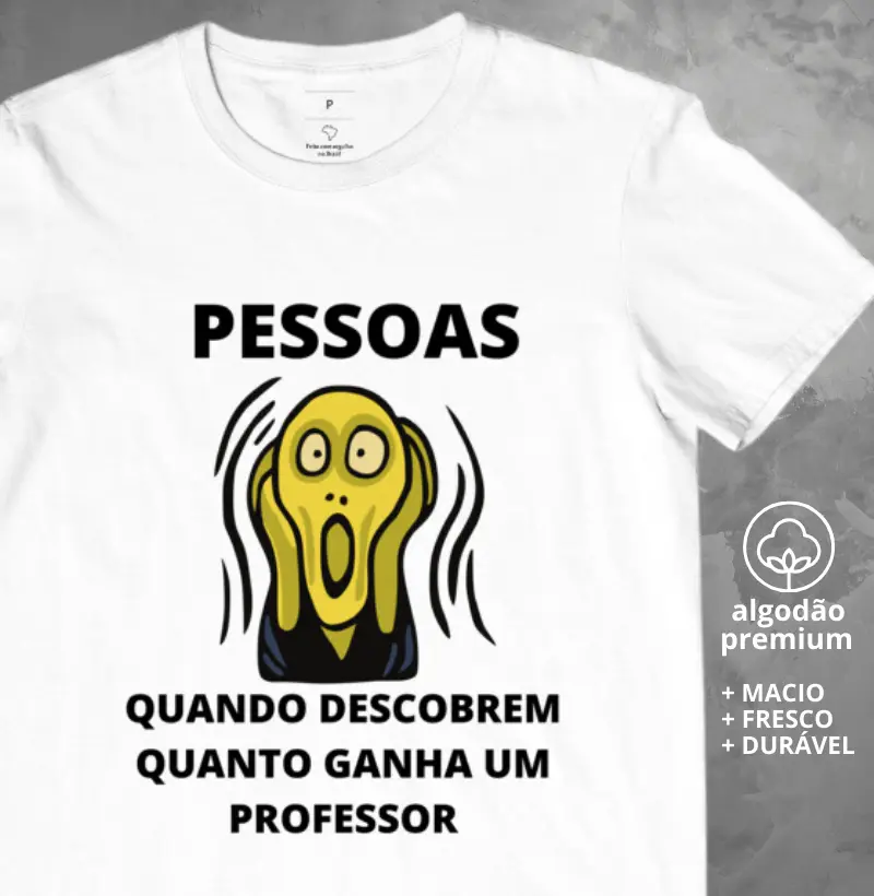 Camiseta Pessoas Quando Descobrem