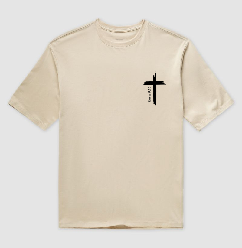 Camiseta Oversized - Tome tua cruz