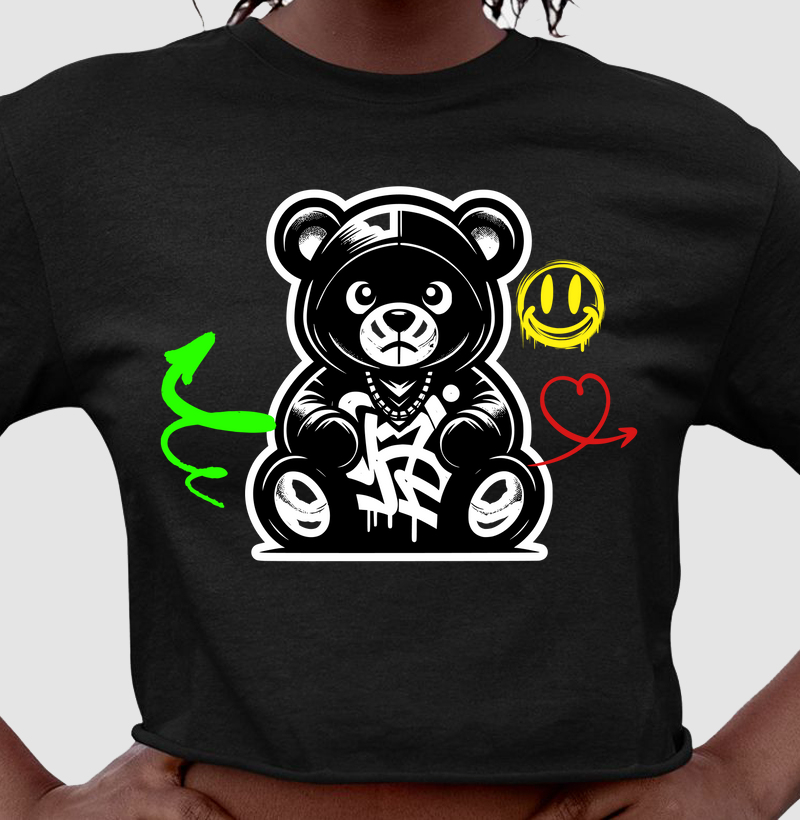 Ursinho Rebelde: Cropped - Atitude e Estilo em Cada Detalhe