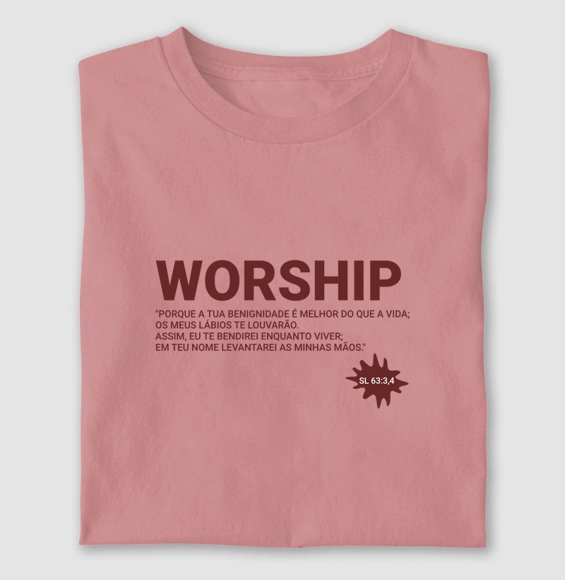CAMISETA WORSHIP