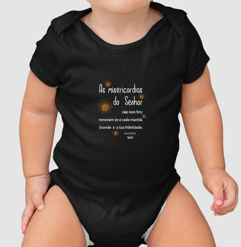 Body Infantil As misericórdias do Senhor