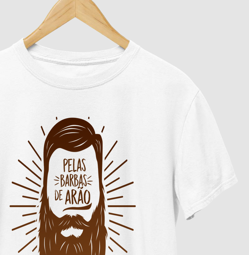 Camiseta Pelas Barbas de Arão