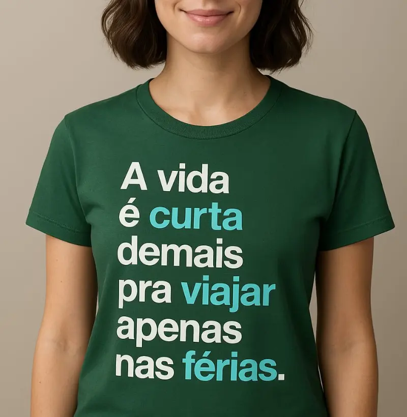 A vida é curta demais