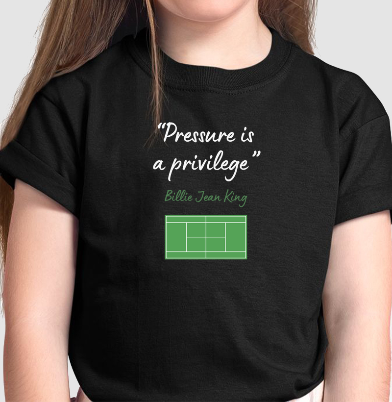 Pressure is a privilege kids