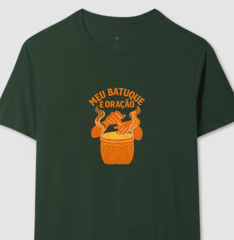 Camiseta Original Meu Batuque é Oração