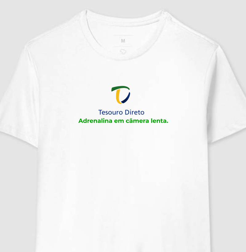 Camiseta Tesouro Direto – Adrenalina em Câmera Lenta