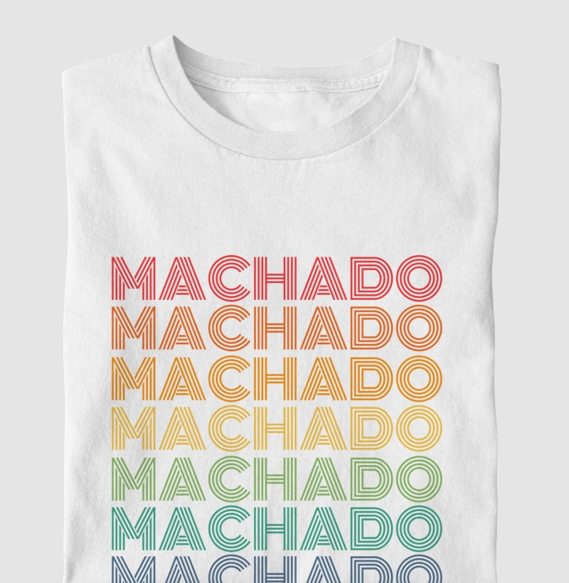 Machado Letreiro Retrô