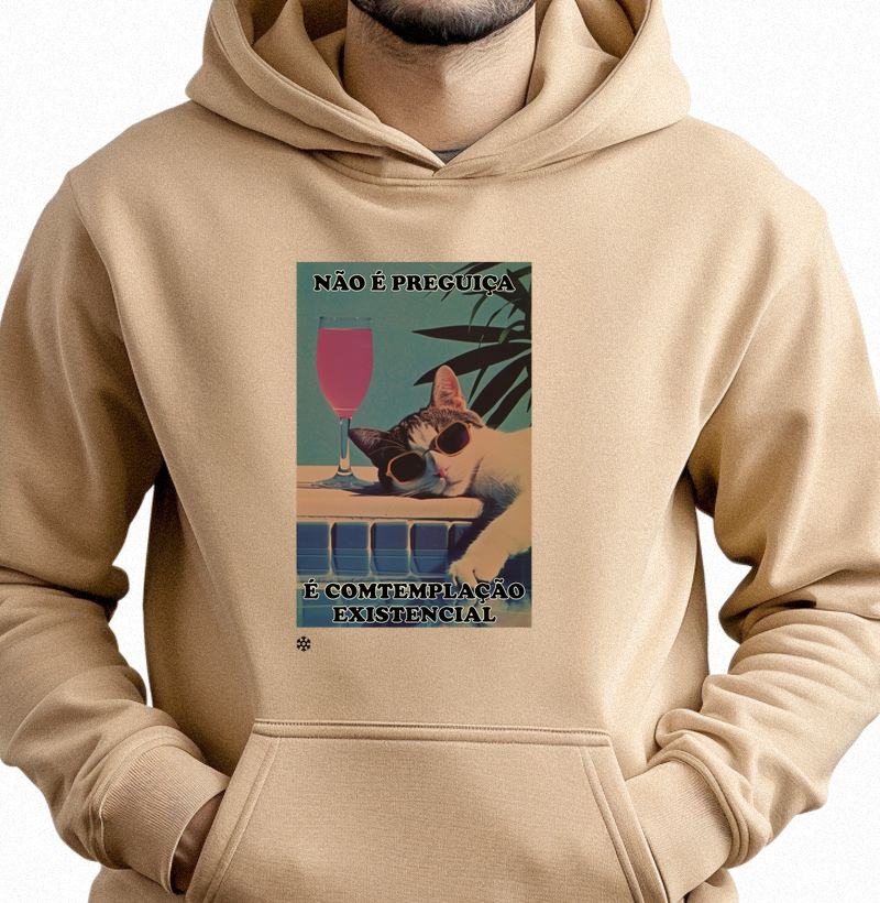 Moletom Hoodie Não é Preguiça
