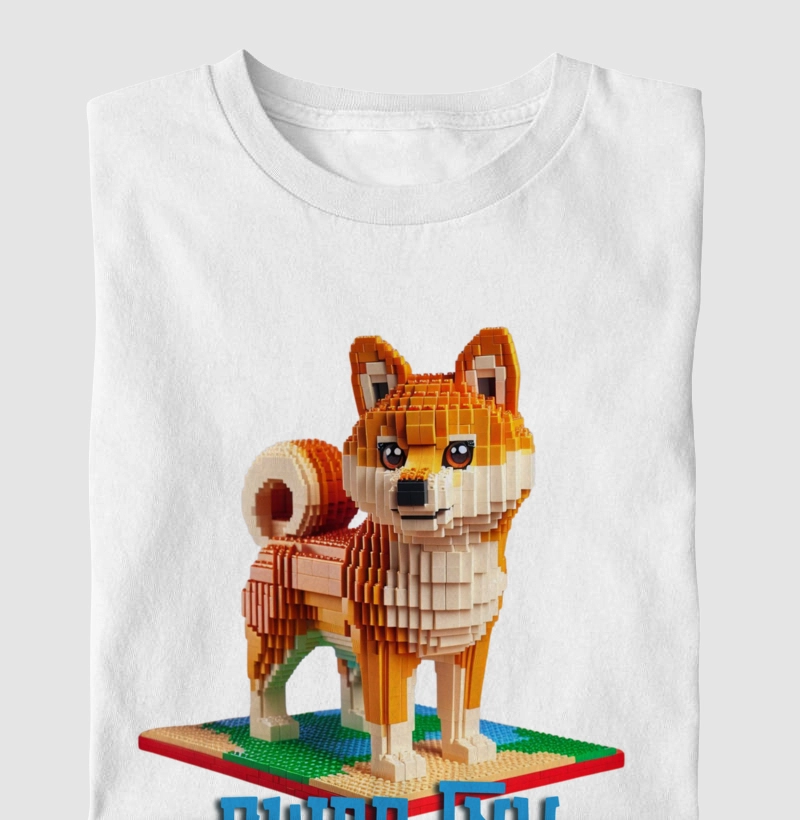 Shiba Cubo Azul