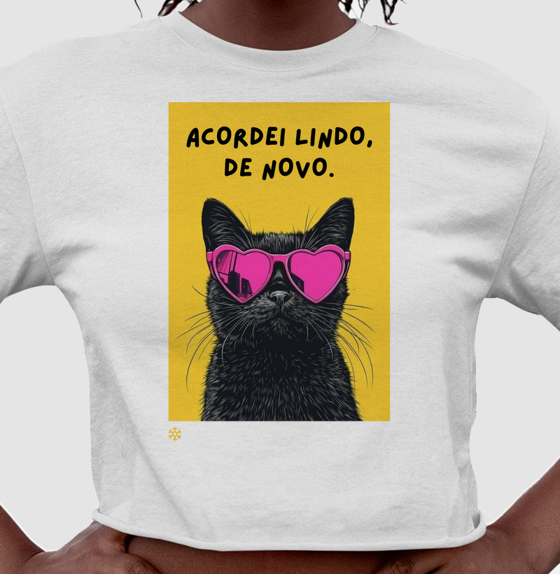 Cropped Acordei Lindo