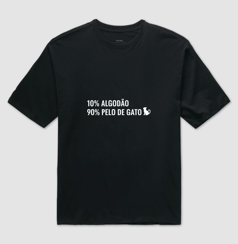 10% Algodão - 90% Pelo de Gato