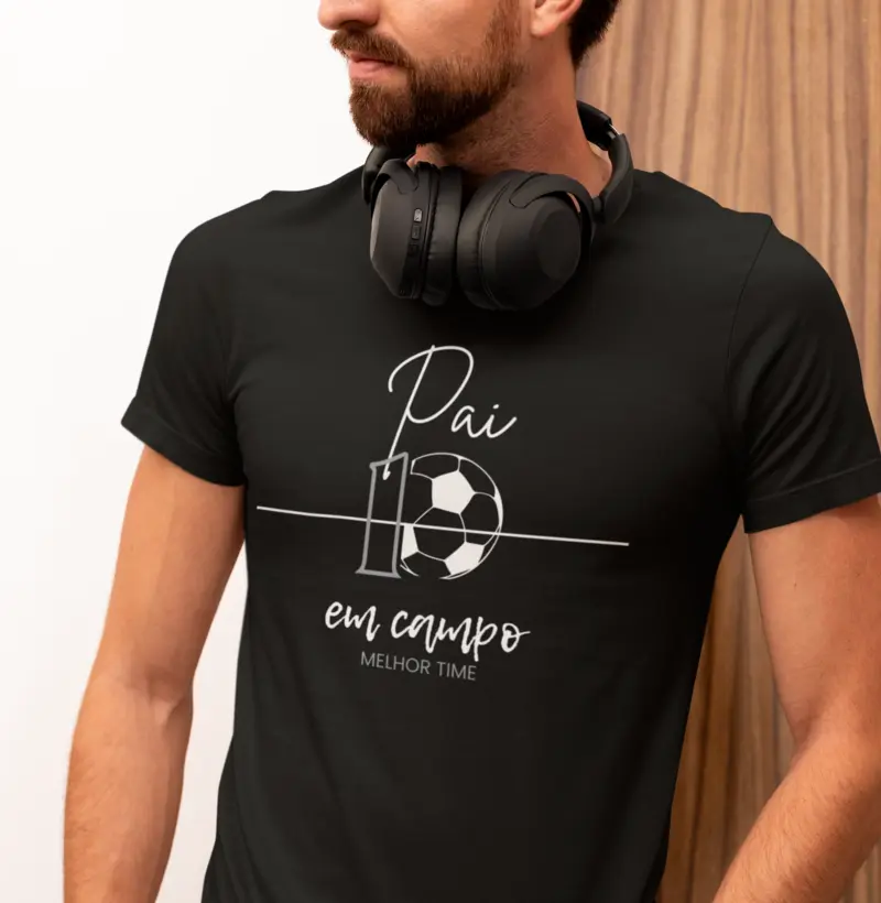 Camiseta | Pai glorioso em campo. 10