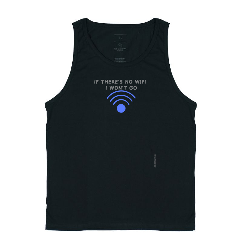 Sem wifi eu não vou
