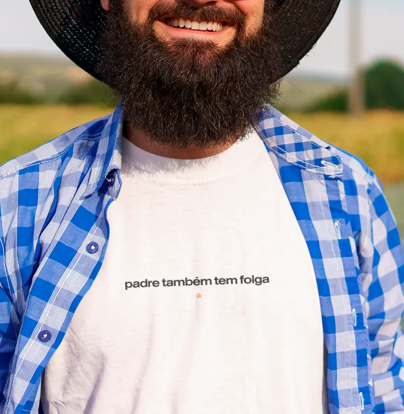 Padre também tem folga