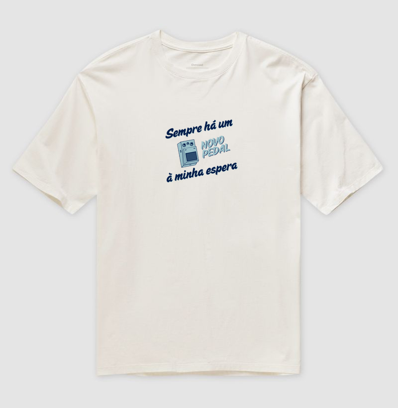 Camisa "sempre há um novo pedal à minha espera"