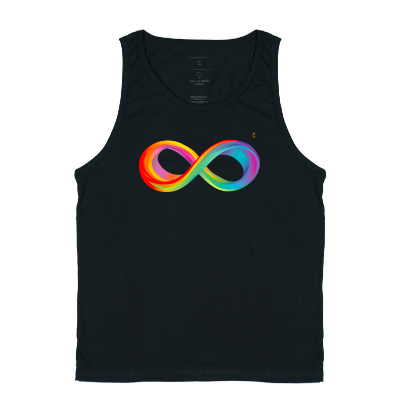 Camiseta Símbolo Infinito Colors