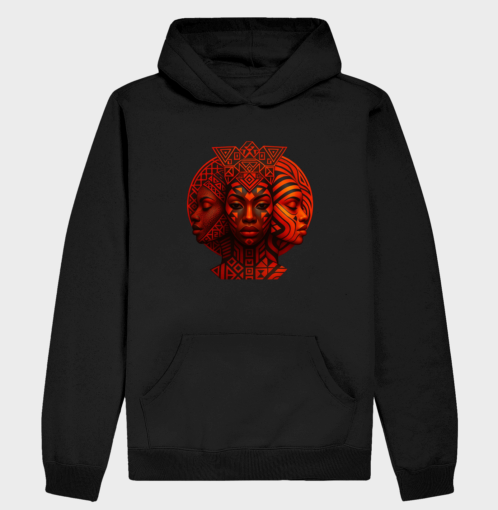 Camiseta Original Afrofuturismo Rostos