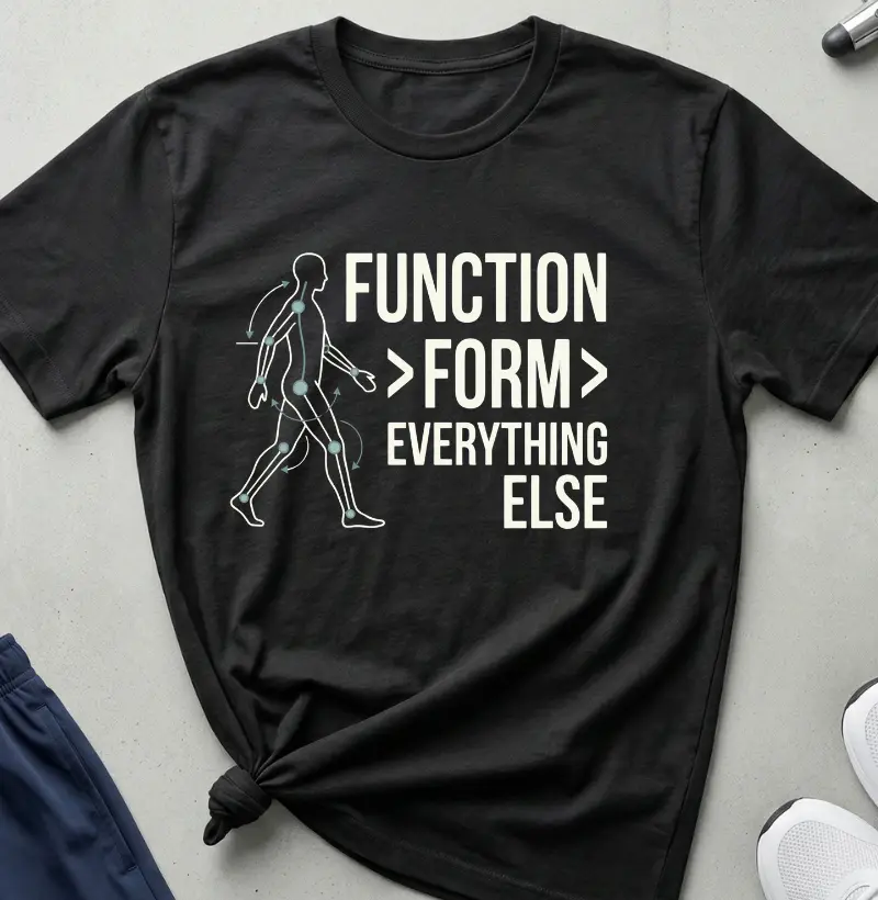 Camiseta - Fisiatria: Function > Form