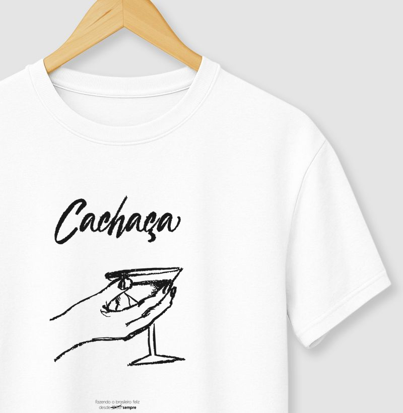 Camiseta Cachaça Brasileira