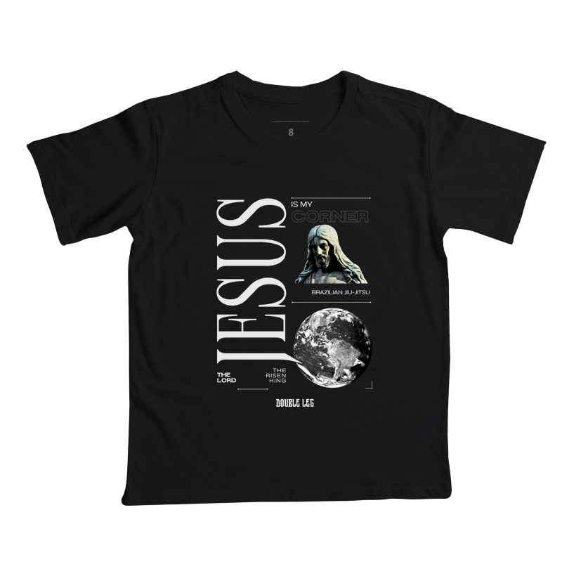 Camiseta "Jesus is my corner"