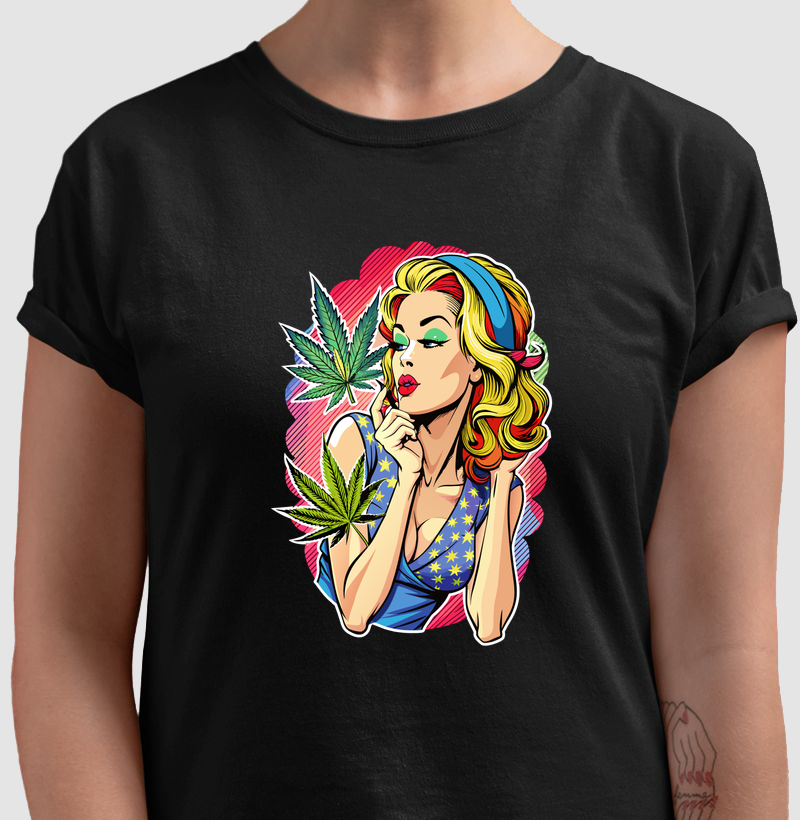 Camiseta Pop Green Diva