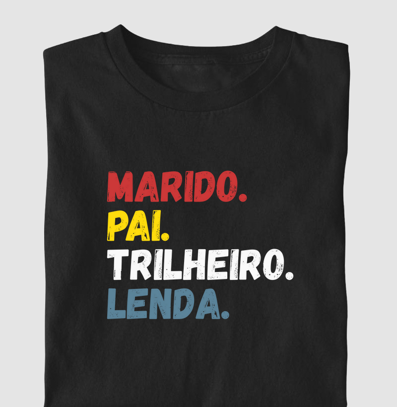 Marido, pai, trilheiro e lenda
